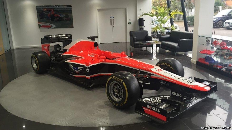 Marussia administration auction