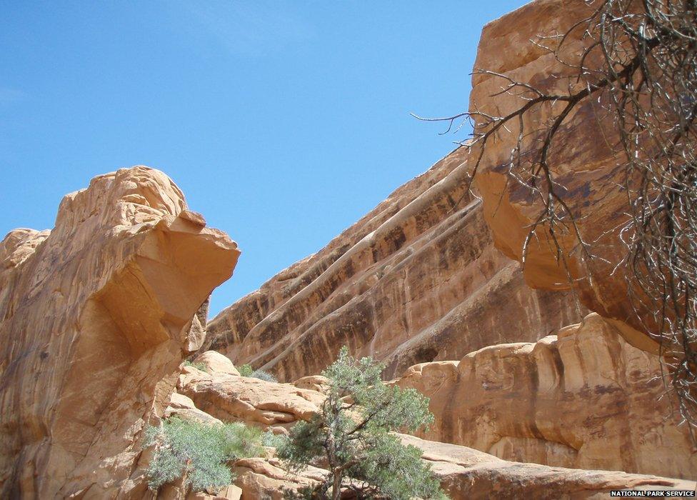 Collapsed Wall Arch