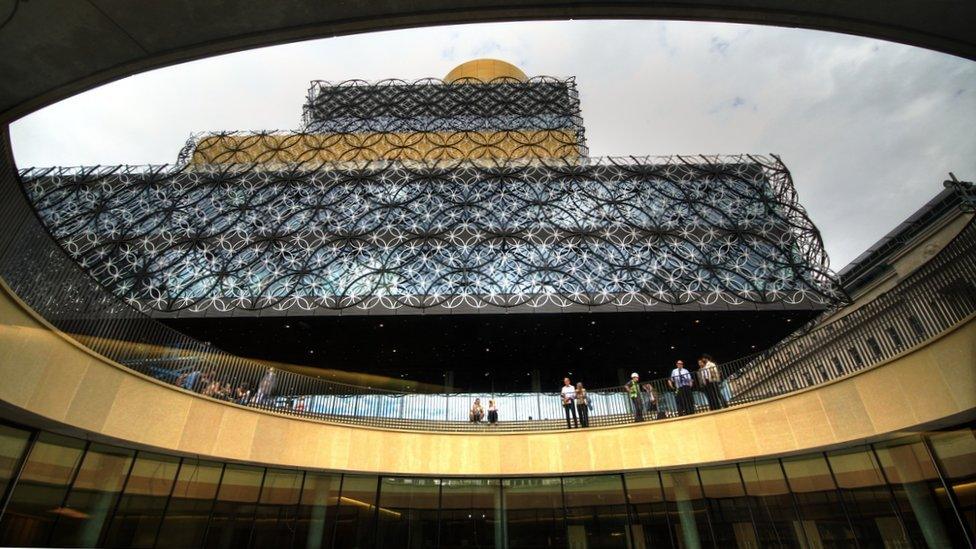 View from the library amphitheatre