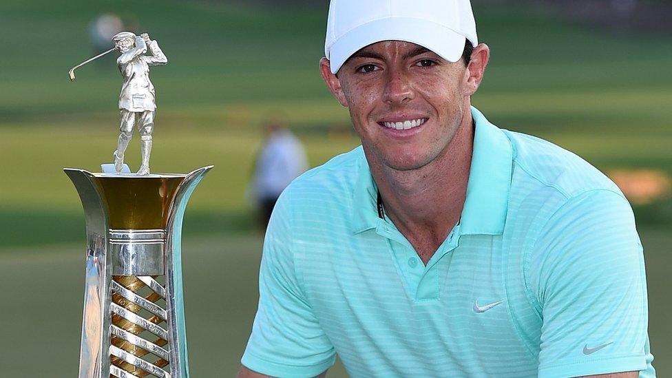 November saw McIlroy win the Race to Dubai for the second time in three years, without playing because Sergio Garcia, Marcel Siem and Jamie Donaldson failed to win.