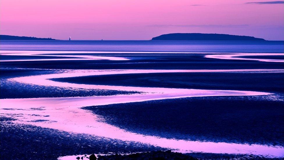 Penmon lighthouse and Puffin Island