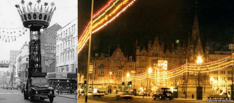 Manchester Christmas displays