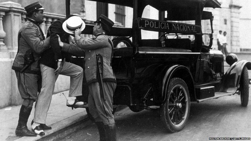 Havana police arrested revolutionary sympathiser, 1935