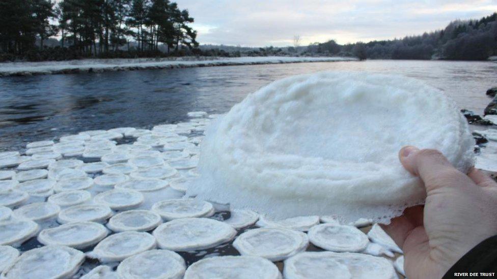 Ice pancakes