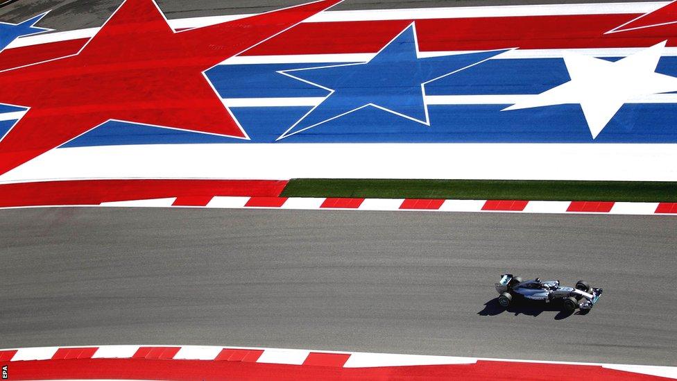 Nico Rosberg in Texas