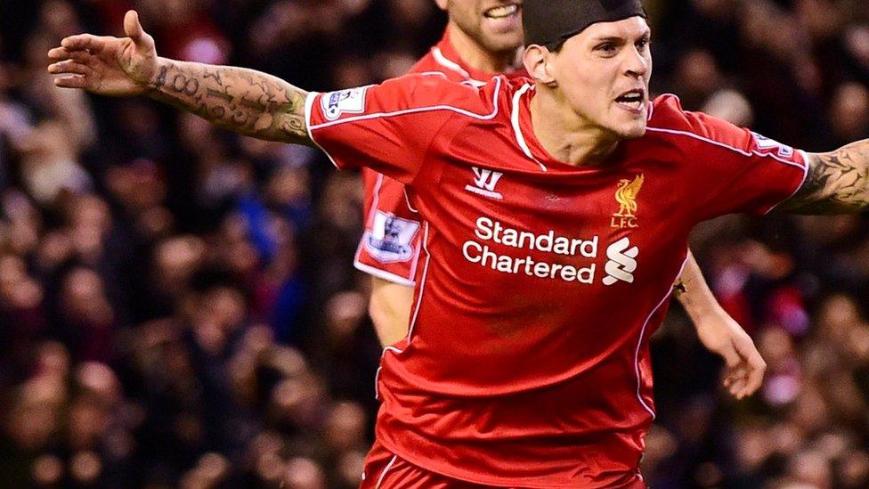 Martin Skrtel celebrates