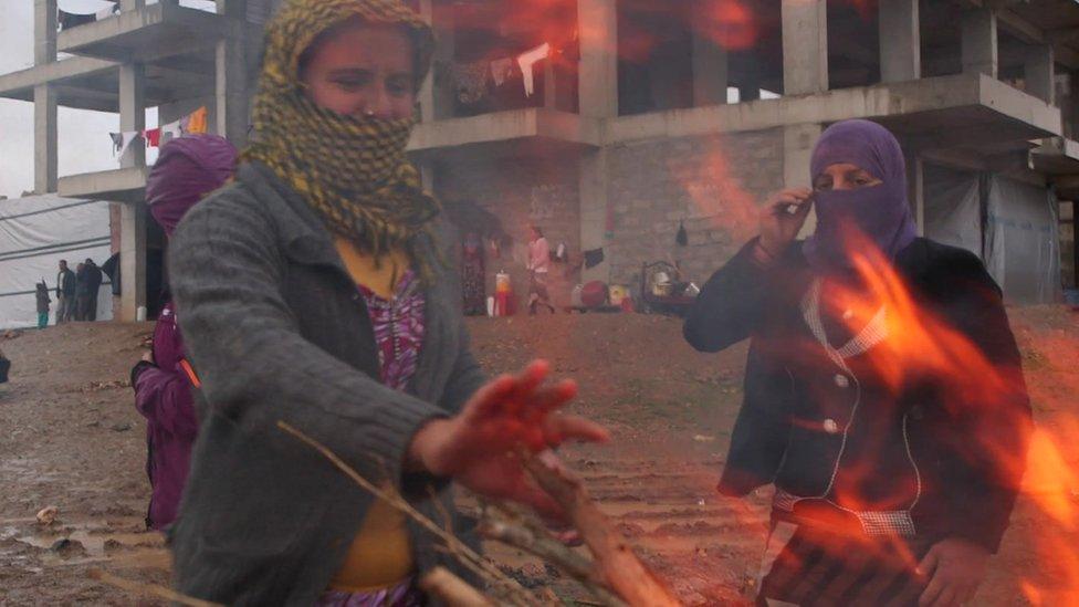 Yazidi women