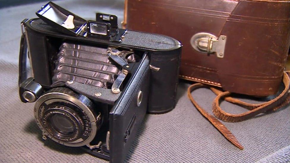 Die Voigtländer Bessa Arthur Thompson verwendet