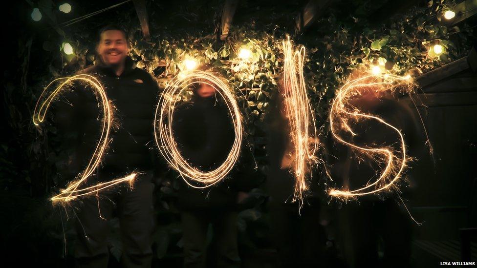 2015 sparklers, Macclesfield, UK. Photo: Lisa Williams