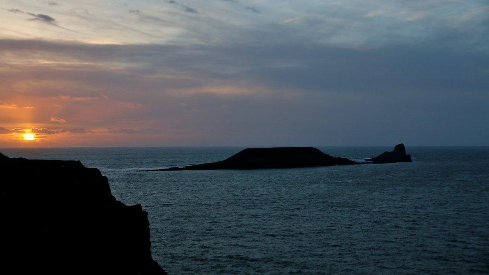 Rhossilli beach