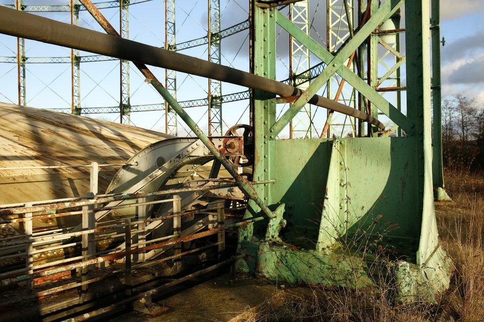 Gas Holder Number Eight at Washwood Heath in Birmingham