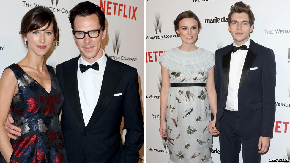 Benedict Cumberbatch, Sophie Hunter, Keira Knightley, James Righton