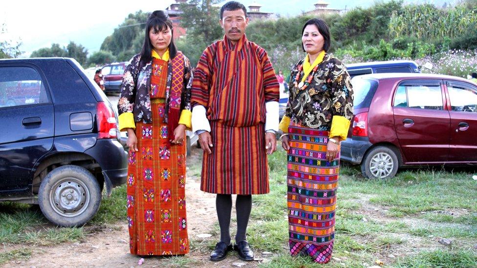 Bhutan trio