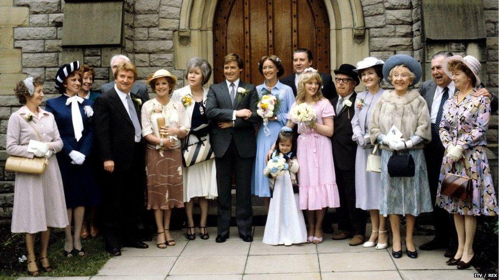 Ken and Deirdre get married