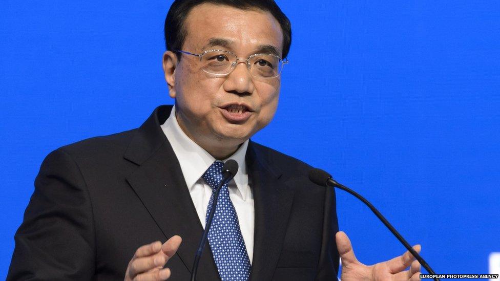 Chinese Premier Li Keqiang