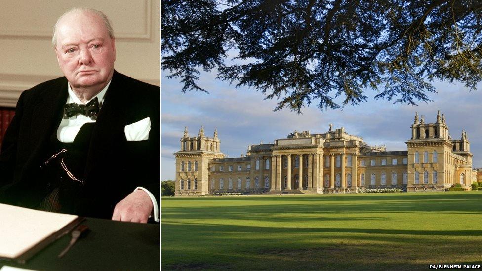 Winston Churchill/Blenheim Palace