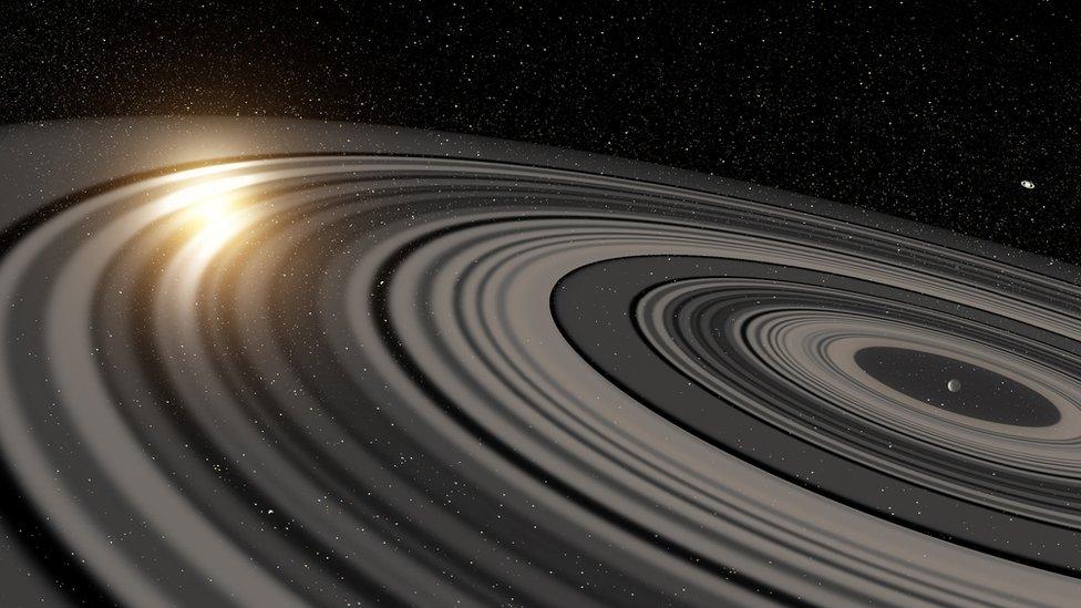 rings around saturn