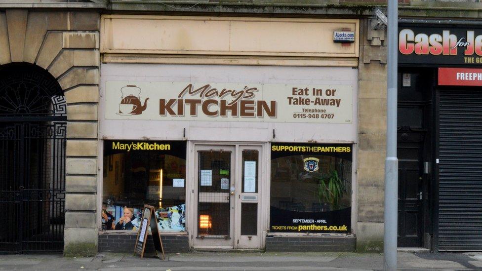 Mary's Kitchen in Nottingham