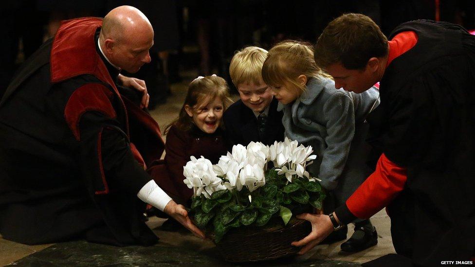 Churchill's great-great grandchildren