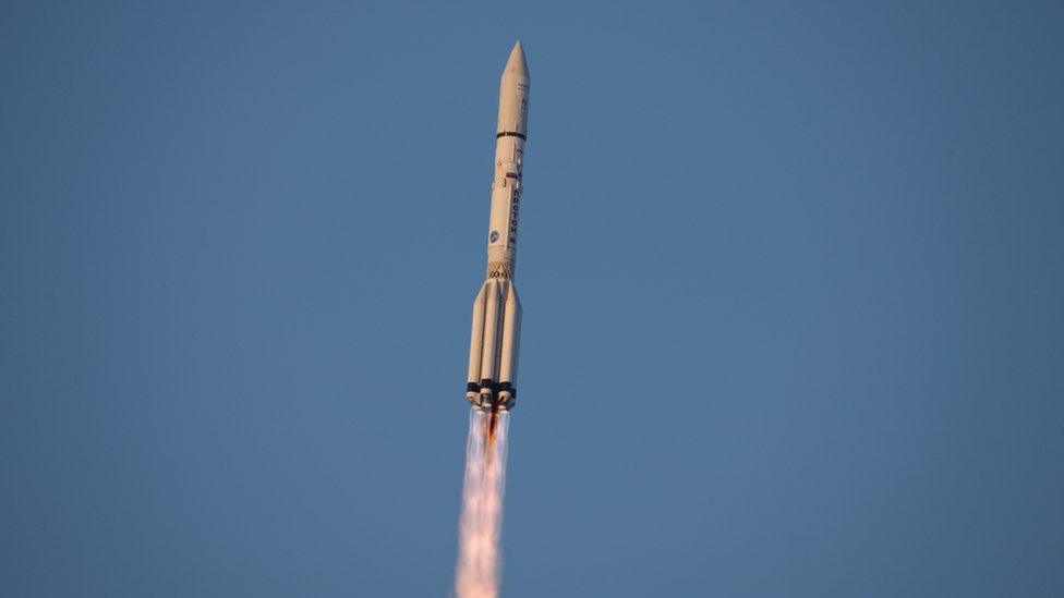 Proton launch