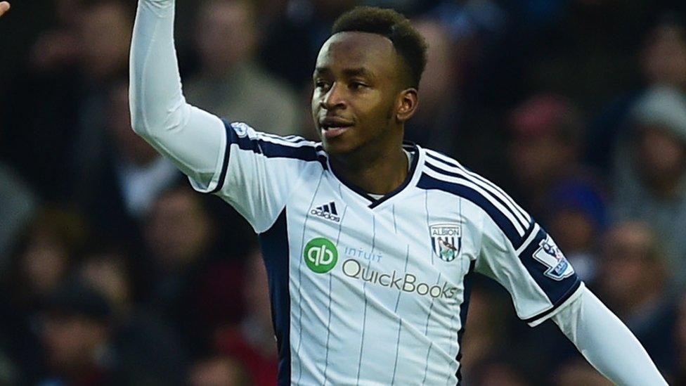 West Brom striker Saido Berahino