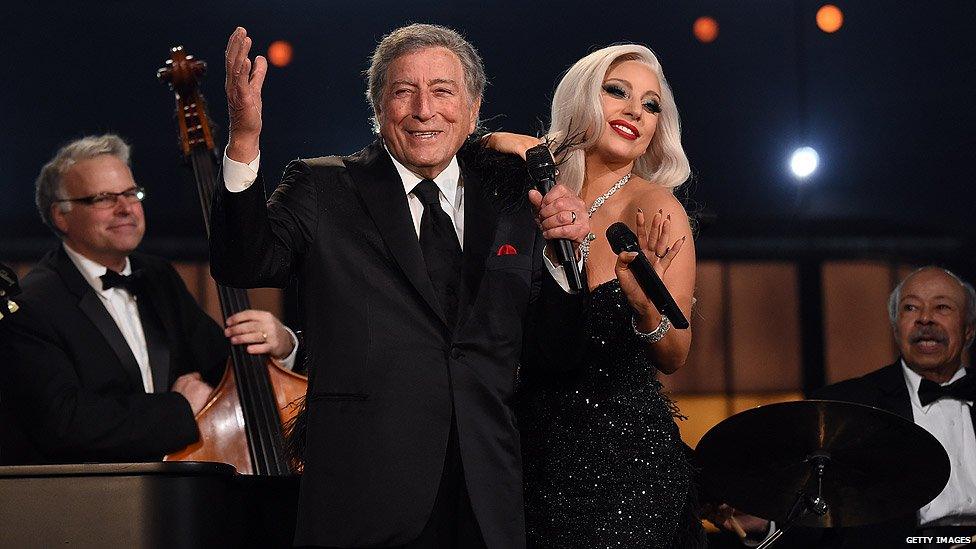 Tony Bennett and Lady Gaga