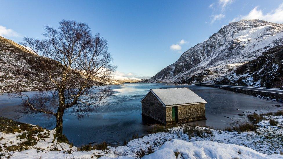 Llyn Ogwen and Tryfan in Snowdonia