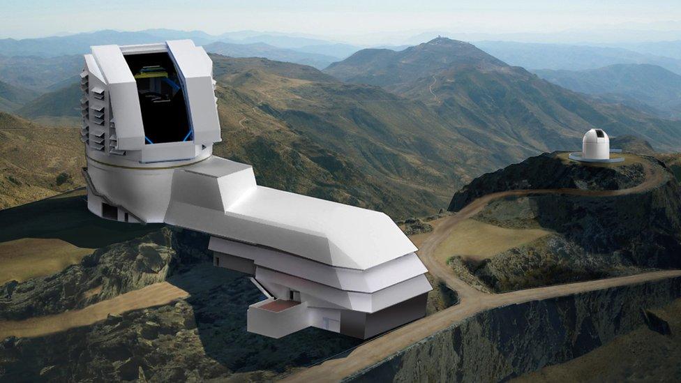 Rendering of the LSST