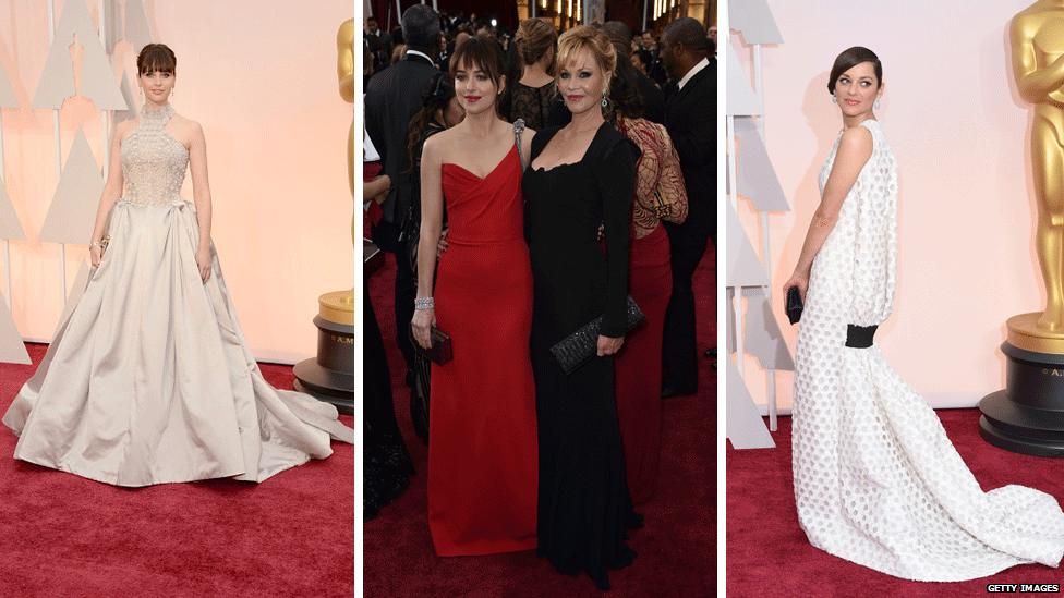 Felicity Jones, Dakota Johnson, Melanie Griffith, Marion Cotillard