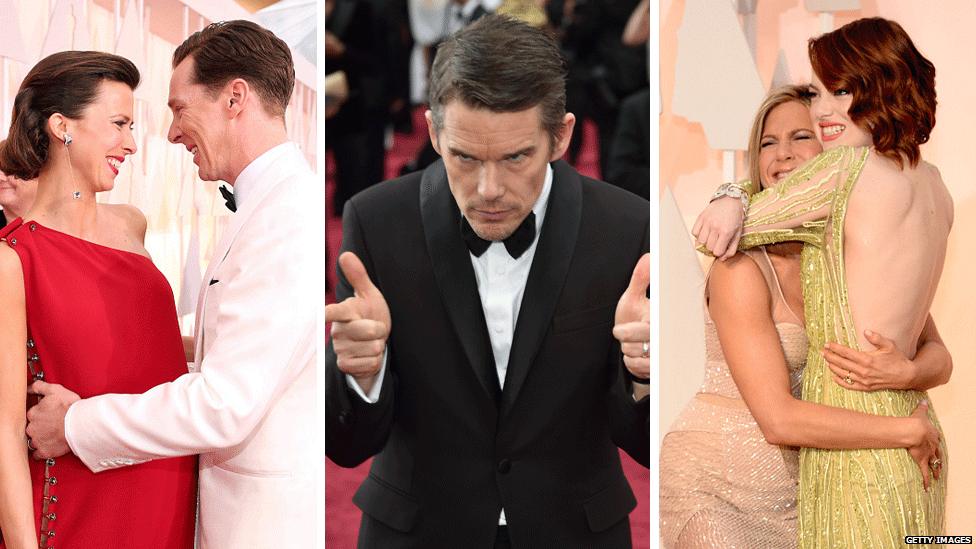 Sophie Hunter, Benedict Cumberbatch, Ethan Hawke, Jennifer Aniston and Emma Stone