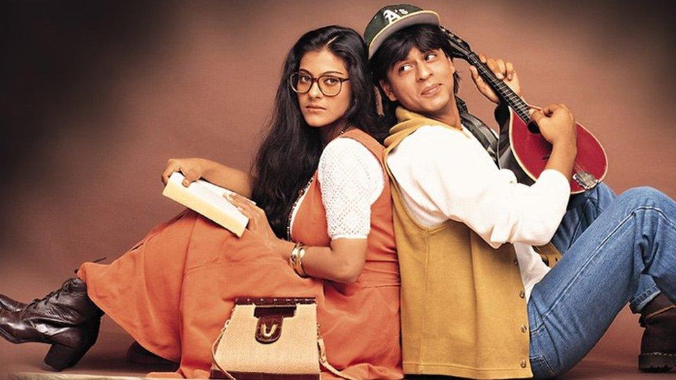 Shah Rukh and Kajol in