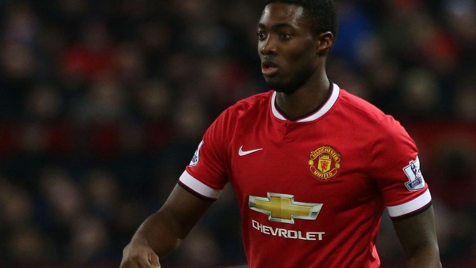 Manchester United defender Tyler Blackett