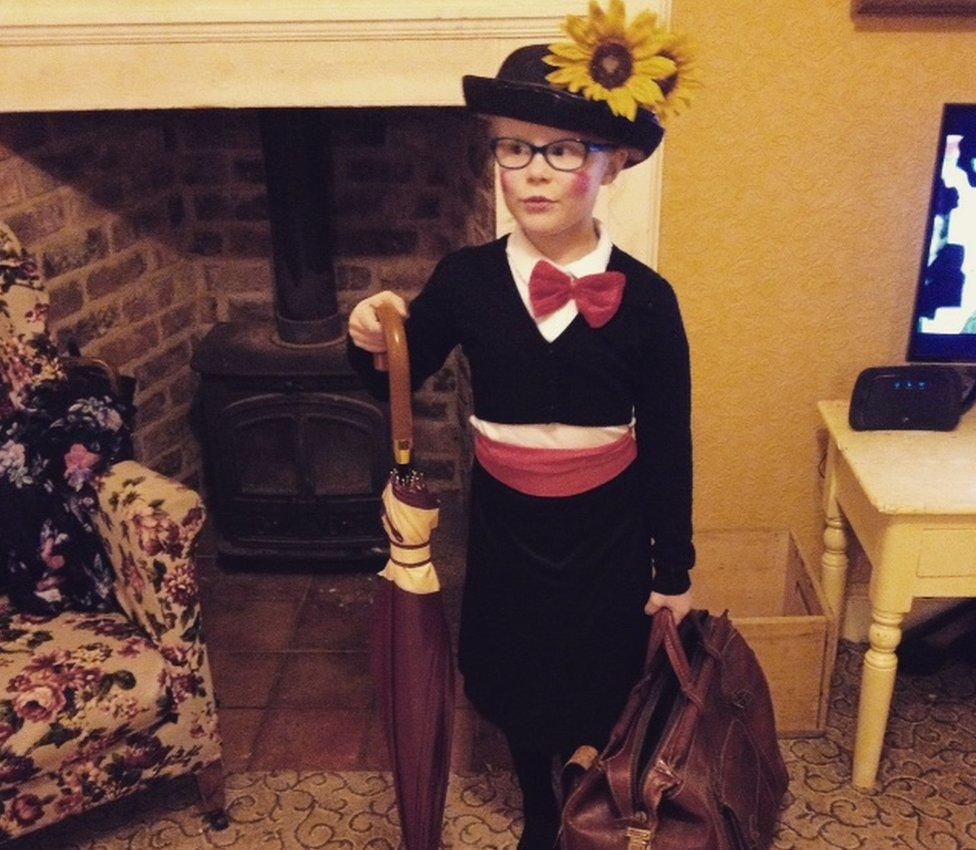 mary poppins costume