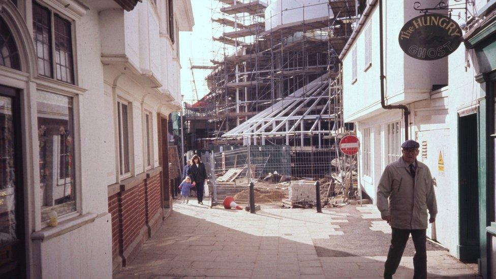 St Stephens Lane, Ipswich, 1990s