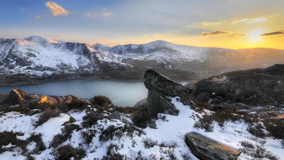 Llyn Peris, Caernarfon, taken by Iwan Williams. Please send your digital images using the link below (Your Pictures: Send Your Images) with details of yourself and how you came to take the image