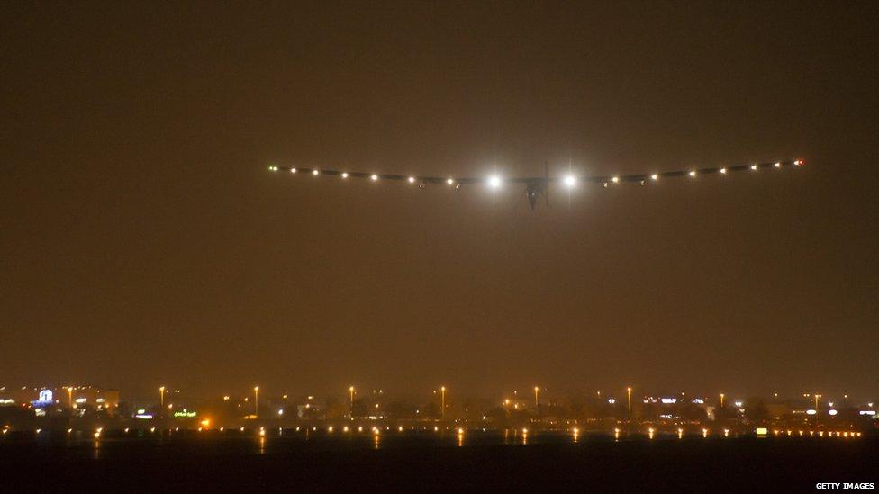 Solar Impulse 2 landed after 15 hours flying