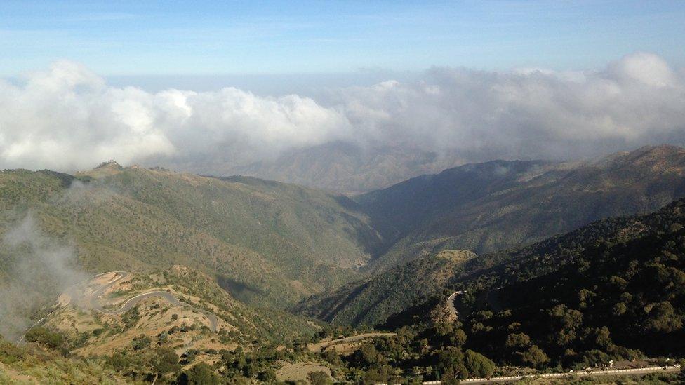 Hill outside Asmara, Eritrea