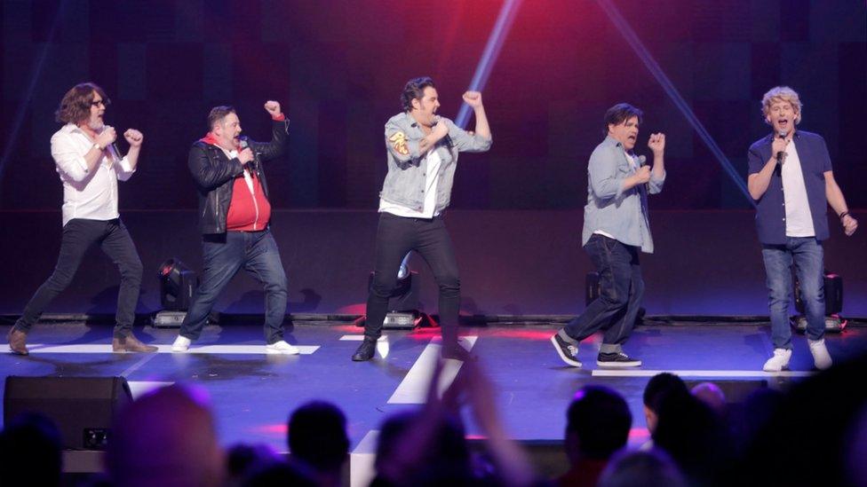 New boyband No Direction