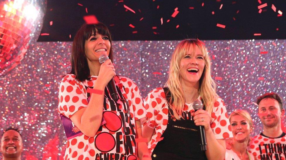 Comic Relief presenters