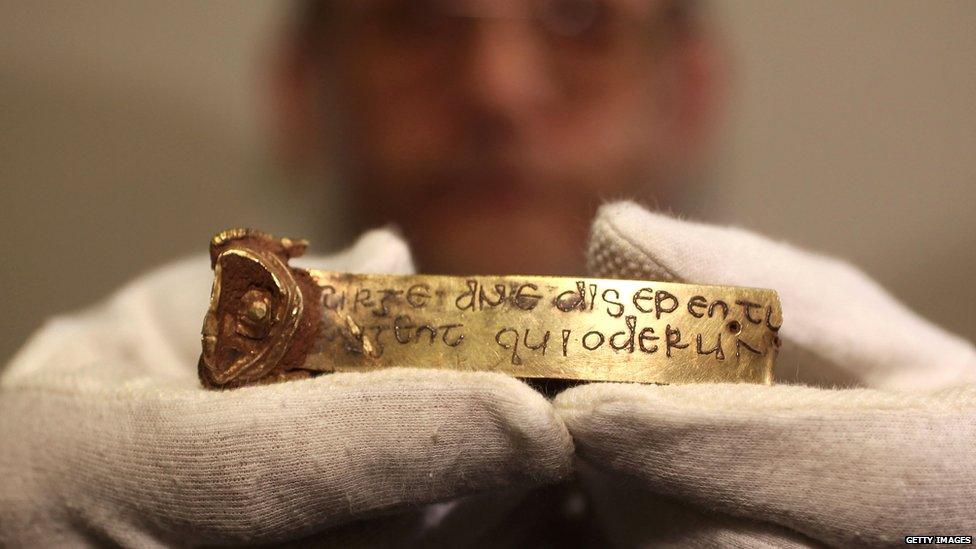 Treasure from the Staffordshire Hoard