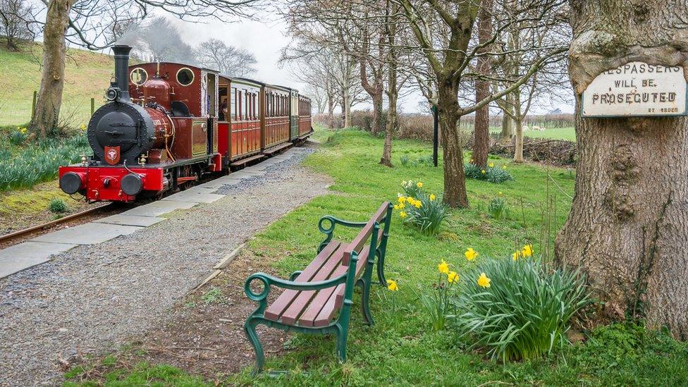 Darren Turner took this shot of the Dolgoch steam locomotive, also known as the 'Old Lady', on the Talyllyn Railway in Snowdonia