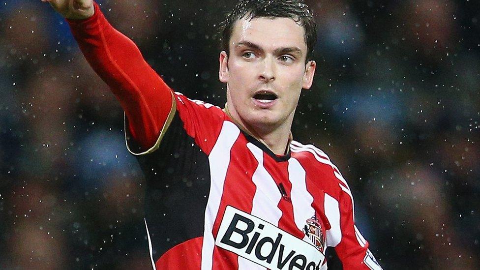 Sunderland winger Adam Johnson