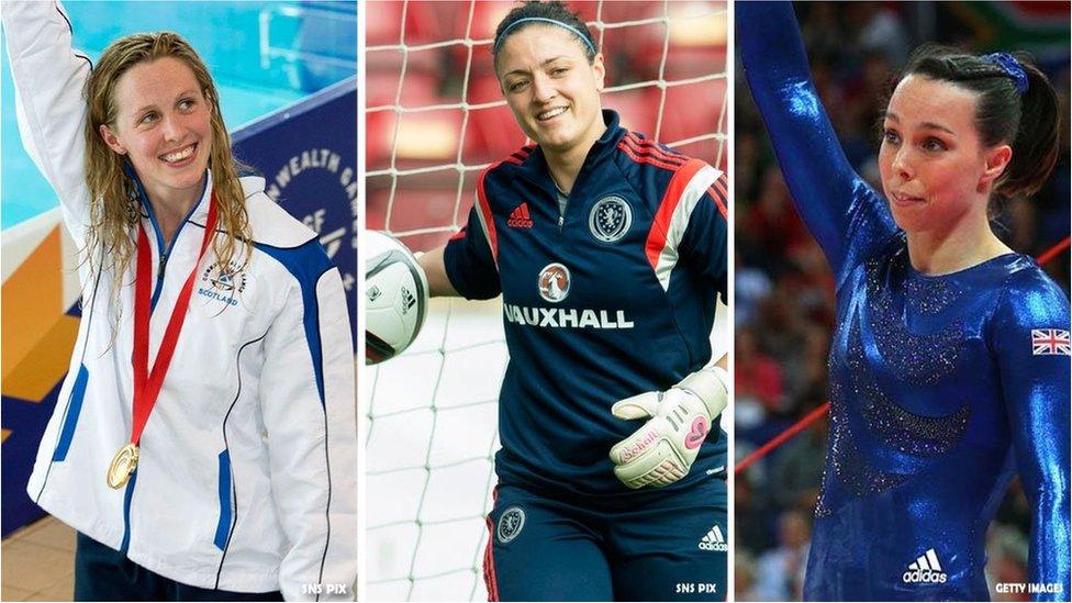 Hannah Miley, Gemma Fay, Beth Tweddle