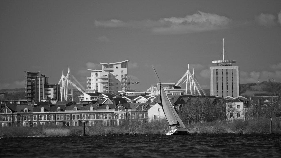 Non MacLellan, from Newport, took this picture of Cardiff Bay