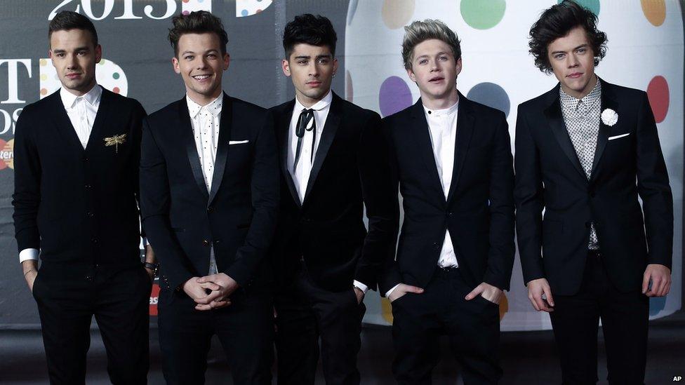 One Direction at the Brit Awards