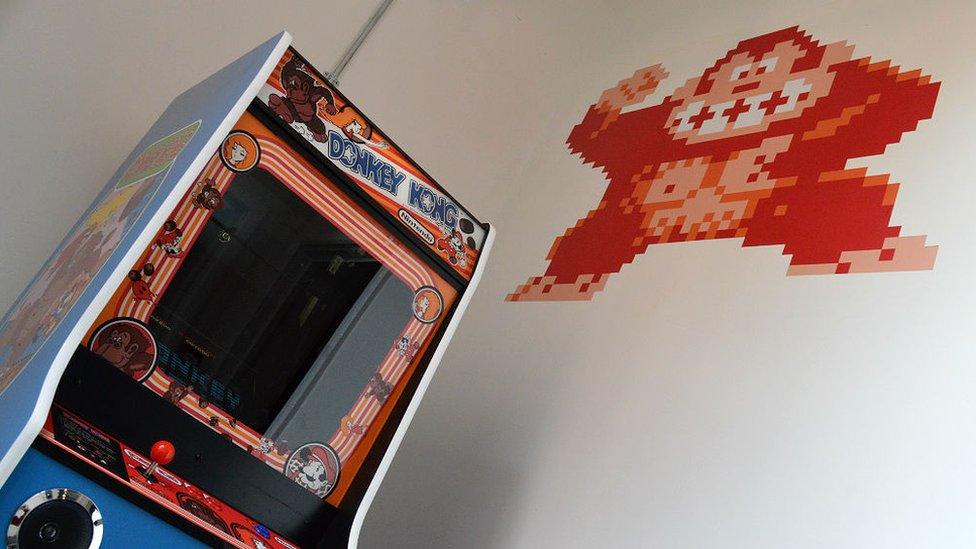 Donkey Kong arcade game