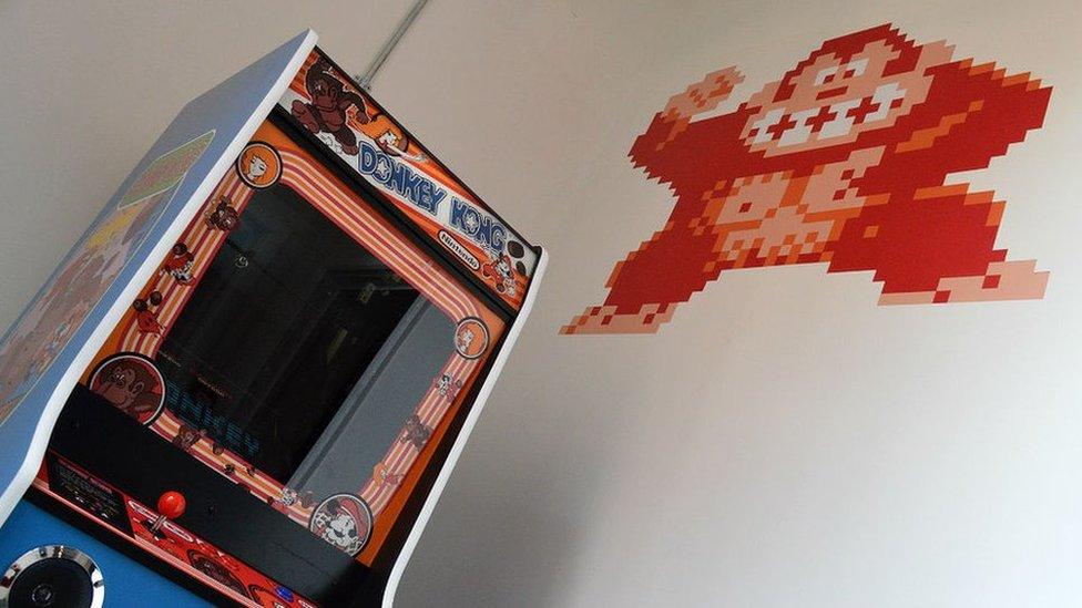 Donkey Kong arcade game