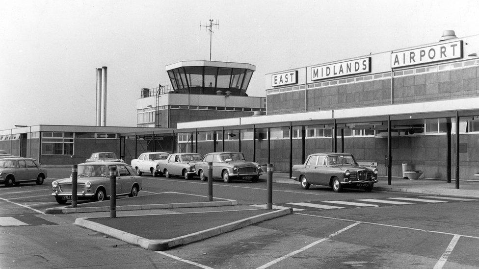 East Midlands Airport - year?