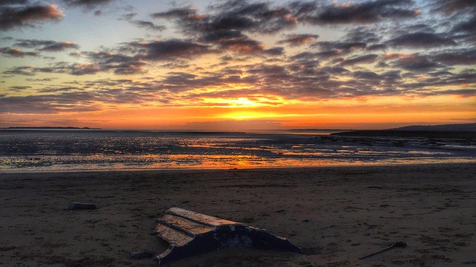 Owain Butterworth took this picture from Machynys in Llanelli