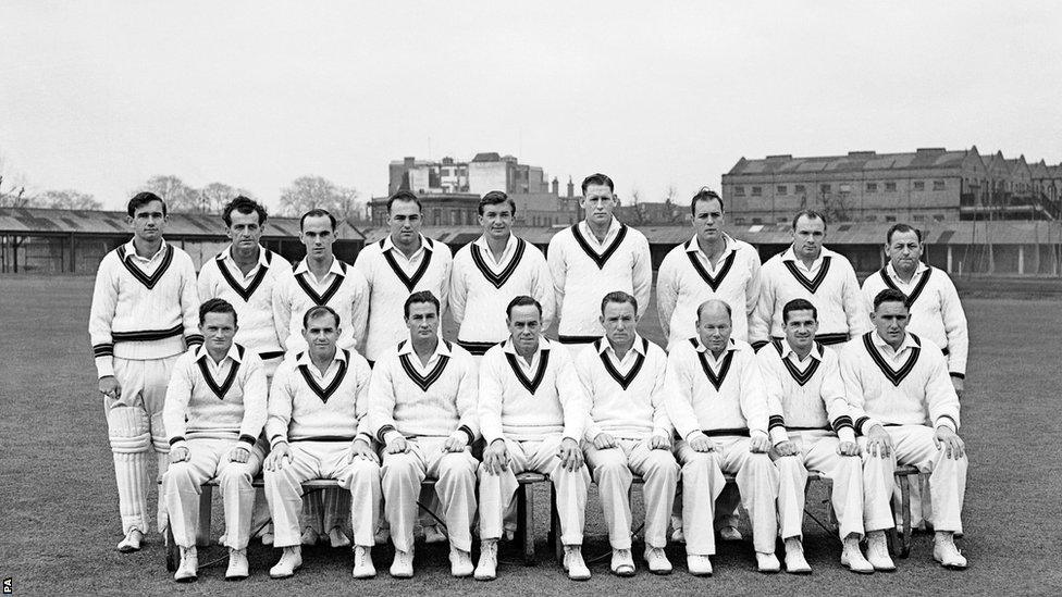 The Australian Ashes team of 1956